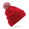 Gorro Snowstar®-Vermelho Clássico / Branco-Único-RAG-Tailors-Fardas-e-Uniformes-Vestuario-Pro