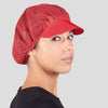 Gorro Unisexo Regina (Paq. 10un)-Unico-Vermelho-RAG-Tailors-Fardas-e-Uniformes-Vestuario-Pro