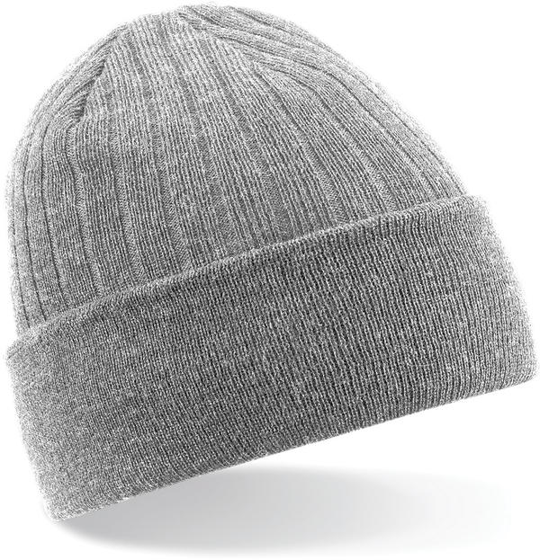 Gorro com Dobra e Forro Térmico Unissexo-Cinzento Mesclado-Único-RAG-Tailors-Fardas-e-Uniformes-Vestuario-Pro