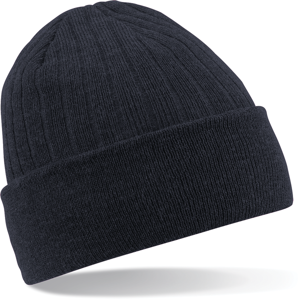 Gorro com Dobra e Forro Térmico Unissexo-Grafite Escuro-Único-RAG-Tailors-Fardas-e-Uniformes-Vestuario-Pro