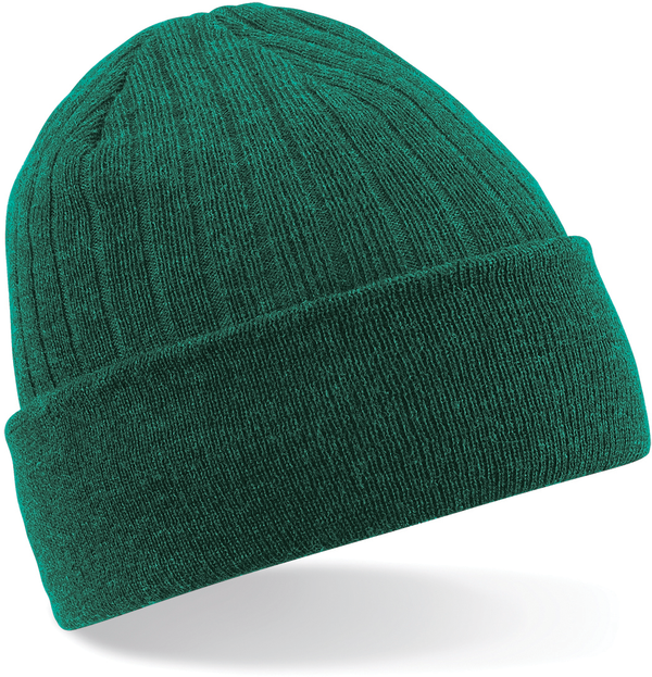 Gorro com Dobra e Forro Térmico Unissexo-Verde Garrafa-Único-RAG-Tailors-Fardas-e-Uniformes-Vestuario-Pro