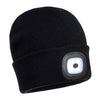 Gorro com Duplo LED Recarregável-Preto-U-RAG-Tailors-Fardas-e-Uniformes-Vestuario-Pro