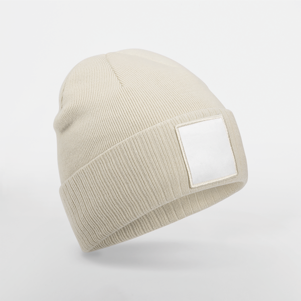 Gorro com Patch Unissexo-Aveia/Branco-Único-RAG-Tailors-Fardas-e-Uniformes-Vestuario-Pro