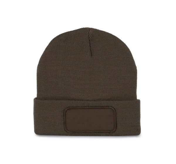 Gorro com patch-Dark Khaki-Único-RAG-Tailors-Fardas-e-Uniformes-Vestuario-Pro