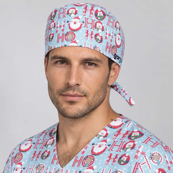 Gorro de Cirurgião com Fitas de Natal Santas-RAG-Tailors-Fardas-e-Uniformes-Vestuario-Pro