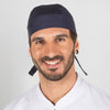 Gorro de Pirata - Bandana - Liso e Padrões-Azul Marinho - 104-Único-RAG-Tailors-Fardas-e-Uniformes-Vestuario-Pro