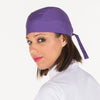 Gorro de Pirata - Bandana - Liso e Padrões-Morado - 136-One Size-RAG-Tailors-Fardas-e-Uniformes-Vestuario-Pro