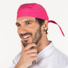 Gorro de Pirata - Bandana - Liso e Padrões-Fuchia - 125-Único-RAG-Tailors-Fardas-e-Uniformes-Vestuario-Pro