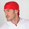 Gorro de Pirata - Bandana - Liso e Padrões-Vermelho -105-One Size-RAG-Tailors-Fardas-e-Uniformes-Vestuario-Pro