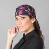 Gorro de Pirata Unissexo - Bandana - Estampado-Beringelas - 4115-U-RAG-Tailors-Fardas-e-Uniformes-Vestuario-Pro