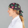 Gorro de Pirata Unissexo - Bandana - Estampado-Vegetais - 5118-U-RAG-Tailors-Fardas-e-Uniformes-Vestuario-Pro