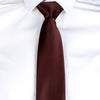 Gravata acetinada sem nó-Castanho - 124-Único-RAG-Tailors-Fardas-e-Uniformes-Vestuario-Pro