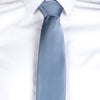Gravata acetinada sem nó-Cinza Pérola - 117-Único-RAG-Tailors-Fardas-e-Uniformes-Vestuario-Pro