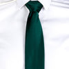 Gravata acetinada sem nó-Verde Garrafa - 118-Único-RAG-Tailors-Fardas-e-Uniformes-Vestuario-Pro