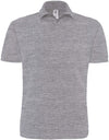 HEAVYMILL Polo piqué de homem-Heather Grey-S-RAG-Tailors-Fardas-e-Uniformes-Vestuario-Pro