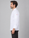 Jaleca com Botões Automáticos de Manga Comprida-RAG-Tailors-Fardas-e-Uniformes-Vestuario-Pro