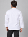 Jaleca com Botões Automáticos de Manga Comprida-RAG-Tailors-Fardas-e-Uniformes-Vestuario-Pro