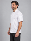 Jaleca com Botões Automáticos de Manga Curta-RAG-Tailors-Fardas-e-Uniformes-Vestuario-Pro