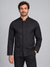 Jaleca com Fecho Central-Preto-46-RAG-Tailors-Fardas-e-Uniformes-Vestuario-Pro