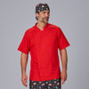 JALECA HOMEM TENDAL M/CURTA-Vermelho - 105-XS-RAG-Tailors-Fardas-e-Uniformes-Vestuario-Pro
