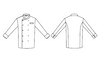 JALECA MASCULINA "BOTÃO DE PUNHO" (BOTÕES VENDIDOS EM SEPARADO)-RAG-Tailors-Fardas-e-Uniformes-Vestuario-Pro