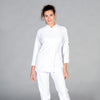 JALECA SENHORA BRENDA STRECH-Branco - 101-XS-RAG-Tailors-Fardas-e-Uniformes-Vestuario-Pro