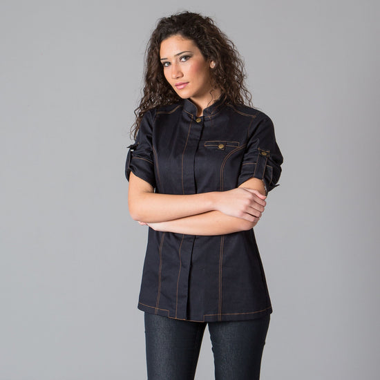 JALECA SENHORA JAKY JEANS-Denim Marinho-XS-RAG-Tailors-Fardas-e-Uniformes-Vestuario-Pro