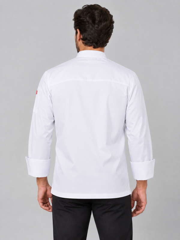 Jaleca Stretch com Fecho Central-RAG-Tailors-Fardas-e-Uniformes-Vestuario-Pro