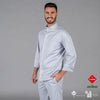 JALECA UNISEX BELYO RECICLADO E TECIDO BIOLÓGICO-Cinza Claro - 117-XS-RAG-Tailors-Fardas-e-Uniformes-Vestuario-Pro