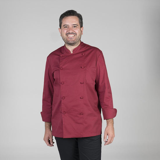 JALECA UNISSEXO ANTUERPIA-Bordeaux - 112-XXS-RAG-Tailors-Fardas-e-Uniformes-Vestuario-Pro