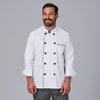 JALECA UNISSEXO BRAGA C/ VIVO-Preto - 001-XS-RAG-Tailors-Fardas-e-Uniformes-Vestuario-Pro