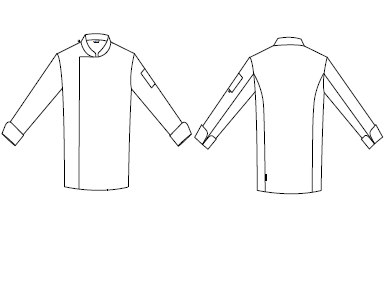 JALECA UNISSEXO DEEPBLUE-RAG-Tailors-Fardas-e-Uniformes-Vestuario-Pro