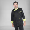 JALECA UNISSEXO LEMON-Preto - 1-XSS-RAG-Tailors-Fardas-e-Uniformes-Vestuario-Pro