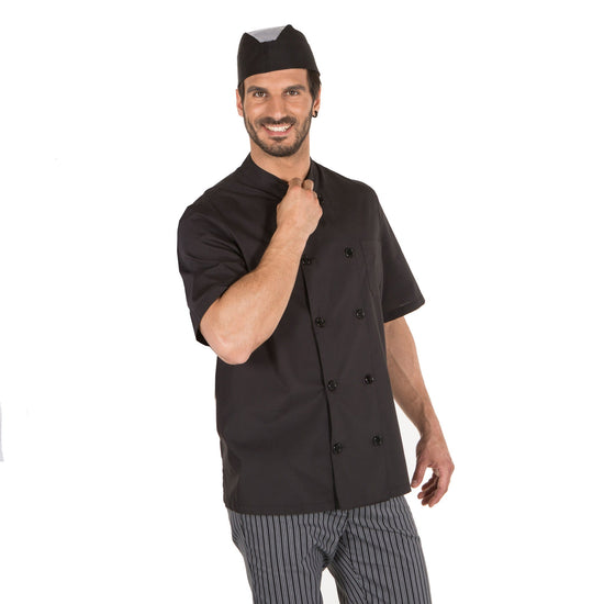 JALECA UNISSEXO POP-Preto - 1-XXS-RAG-Tailors-Fardas-e-Uniformes-Vestuario-Pro