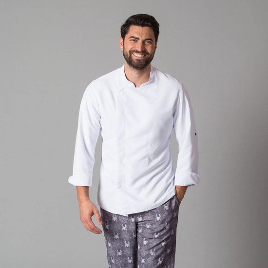 Jaleca Basic RedLine de Manga Comprida-Branco - 101-XXS-RAG-Tailors-Fardas-e-Uniformes-Vestuario-Pro