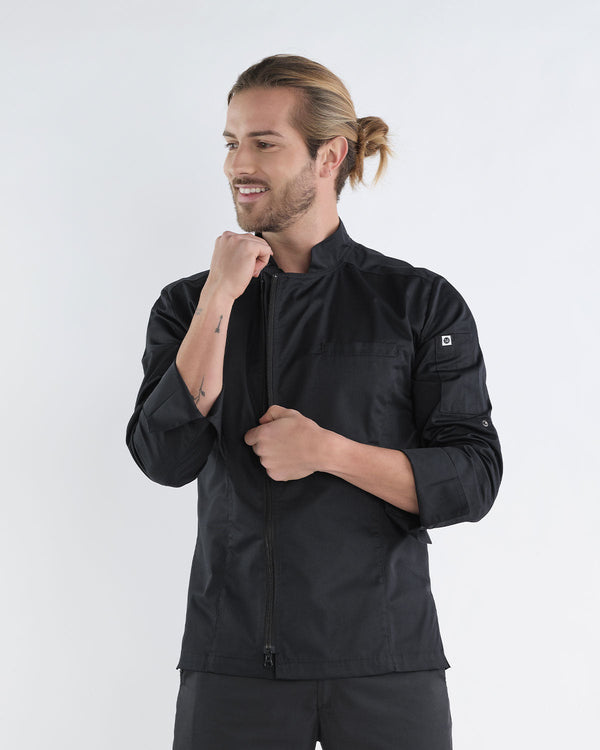 Jaleca Bond para Homem-Black-S-RAG-Tailors-Fardas-e-Uniformes-Vestuario-Pro