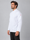 Jaleca Cozinha Microfibra m\comprida Aleija-RAG-Tailors-Fardas-e-Uniformes-Vestuario-Pro