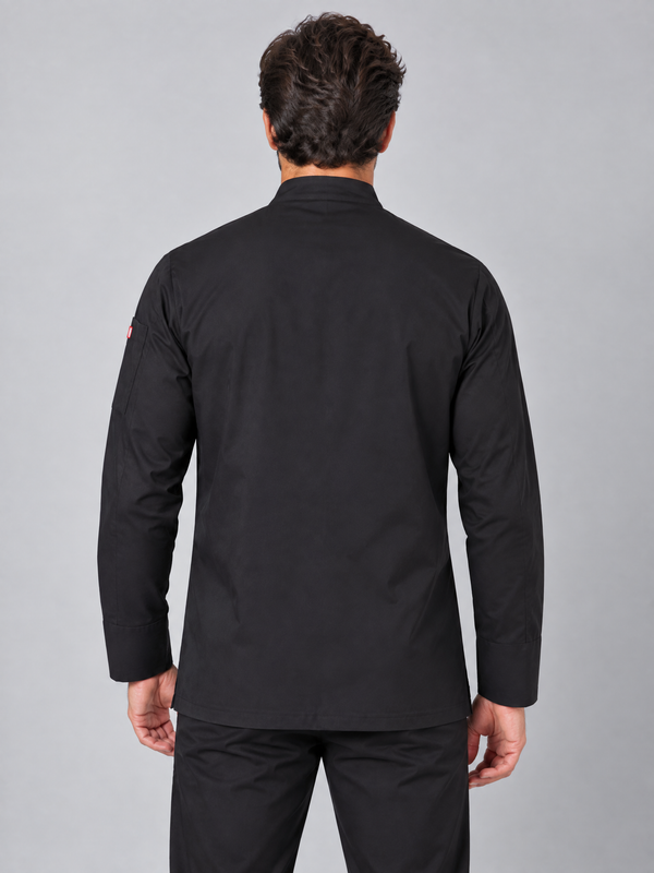 Jaleca Cozinha Microfibra m\comprida Aleija-RAG-Tailors-Fardas-e-Uniformes-Vestuario-Pro