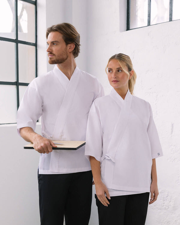 Jaleca Quimono Unissexo Ikigai-Branco-S-RAG-Tailors-Fardas-e-Uniformes-Vestuario-Pro