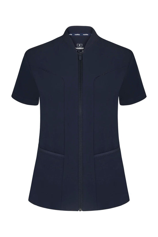 Jaleca Smart Pro Microfiber Senhora-Azul Navy - 61-XS-RAG-Tailors-Fardas-e-Uniformes-Vestuario-Pro