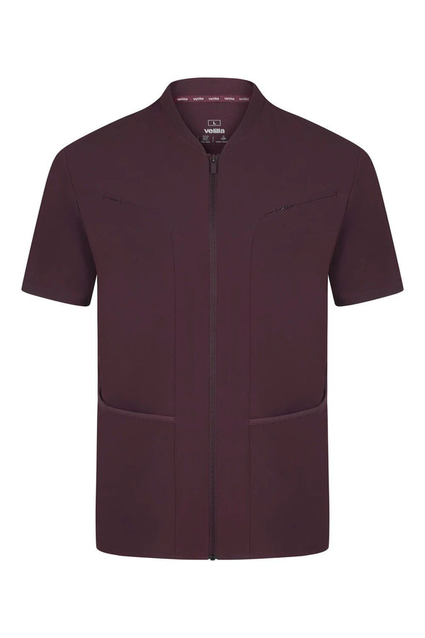 Jaleca Smart Pro Microfiber Unissexo-Amaranto - 94-S-RAG-Tailors-Fardas-e-Uniformes-Vestuario-Pro