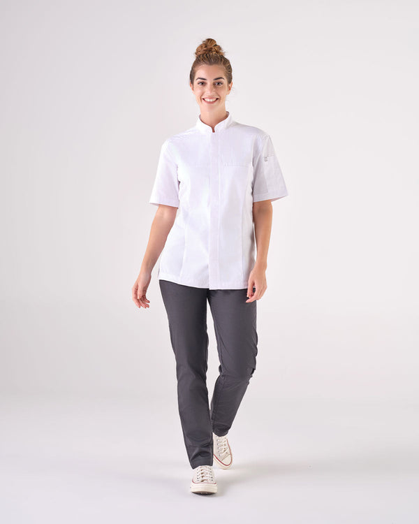 Jaleca Unissexo Dynamic-Branco-XXS-RAG-Tailors-Fardas-e-Uniformes-Vestuario-Pro