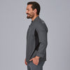 Jaleca de Cozinha Unissexo Bielástica Ruiz Cinzenta-RAG-Tailors-Fardas-e-Uniformes-Vestuario-Pro