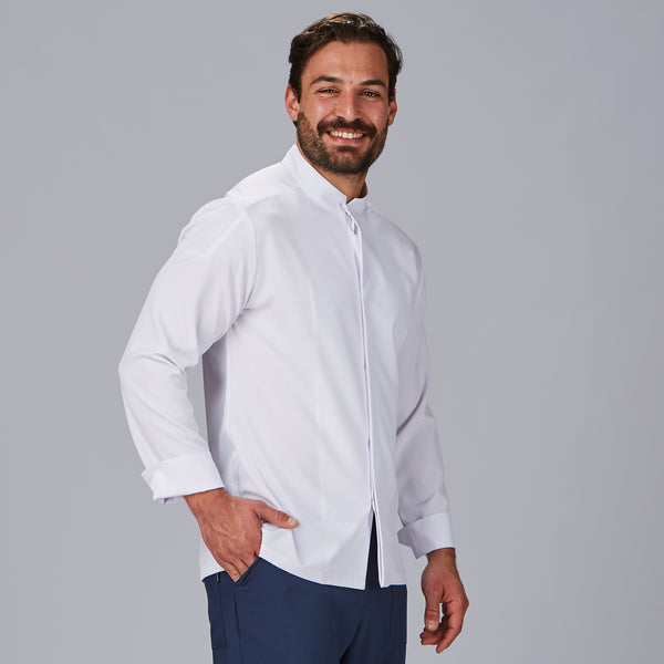 Jaleca de Cozinha Unissexo Canalé Sol-RAG-Tailors-Fardas-e-Uniformes-Vestuario-Pro