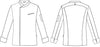 Jaleca de Cozinha Unissexo Cetim Algodão Vico-RAG-Tailors-Fardas-e-Uniformes-Vestuario-Pro