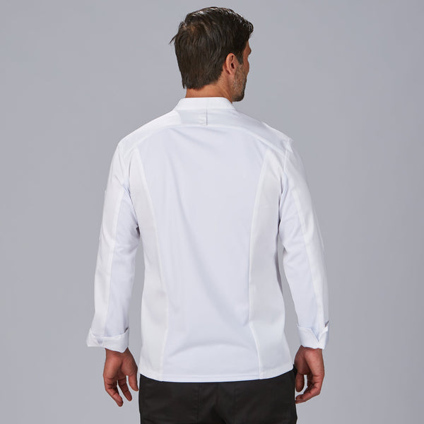 Jaleca de Cozinha Unissexo Cetim Algodão Vico-RAG-Tailors-Fardas-e-Uniformes-Vestuario-Pro
