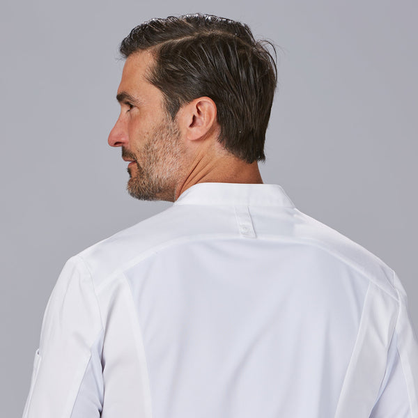 Jaleca de Cozinha Unissexo Cetim Algodão Vico-RAG-Tailors-Fardas-e-Uniformes-Vestuario-Pro