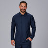 Jaleca de Cozinha Unissexo Combi Canelado Trueba-Azul Marinho - 104-XS-RAG-Tailors-Fardas-e-Uniformes-Vestuario-Pro