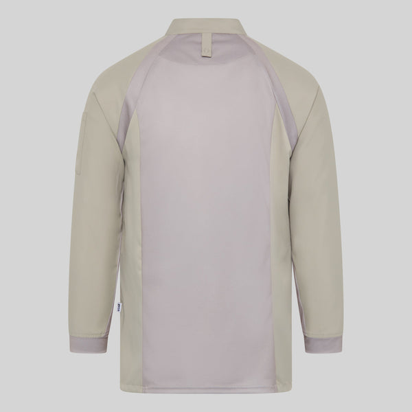 Jaleca de Cozinha Unissexo com Manga Raglã Rubio-RAG-Tailors-Fardas-e-Uniformes-Vestuario-Pro