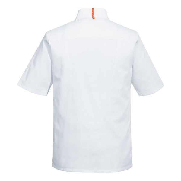 Jaleca de Cozinha de Manga Curta MeshAir Pro-RAG-Tailors-Fardas-e-Uniformes-Vestuario-Pro
